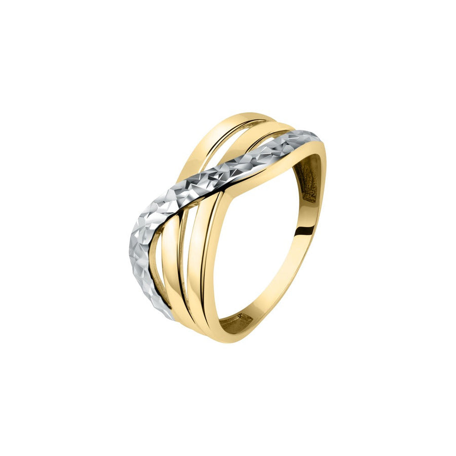 Woman Intreccio Gold 18K Ring