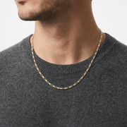 Man Occhio Di Pernice Gold 18K Chain