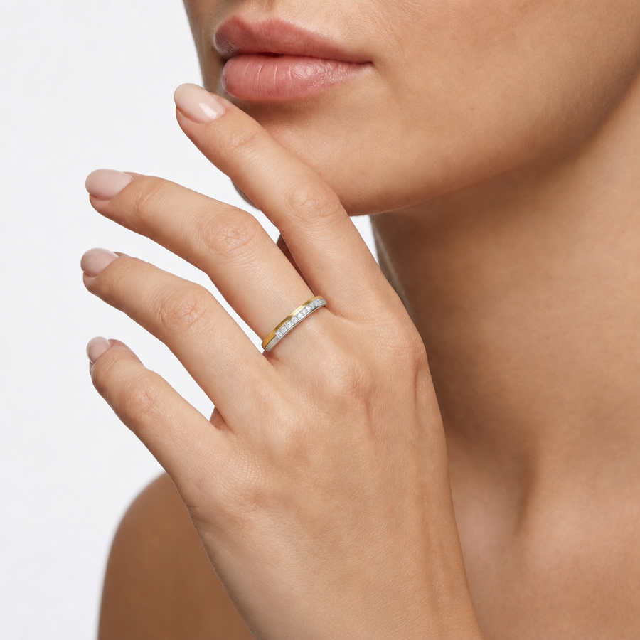 Woman Fedi Wedding 18K Ring