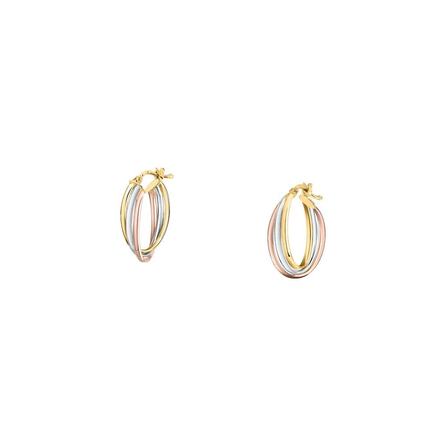 Woman Creole Gold Anniversary 18K Earrings