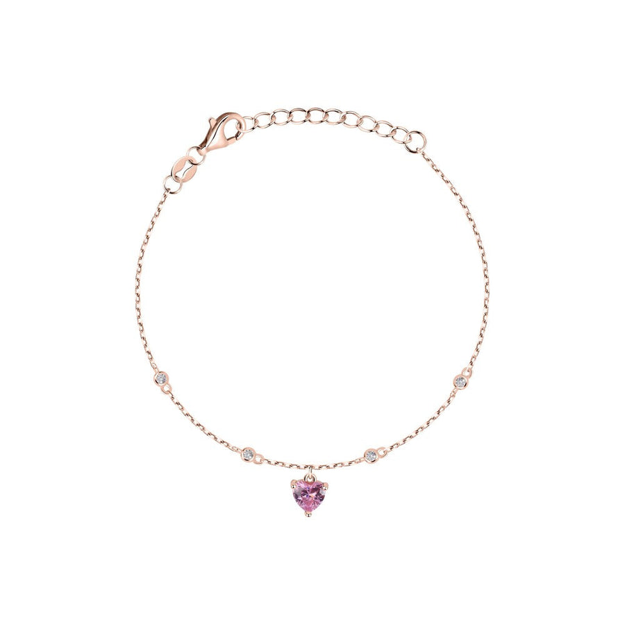 Woman Colorful Love Silver 925 Bracelet