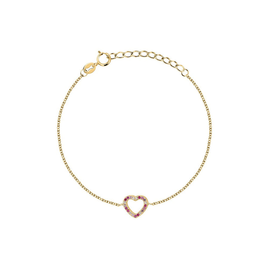 Woman Vita Silver Heart 925 Bracelet