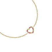 Woman Vita Silver Heart 925 Bracelet