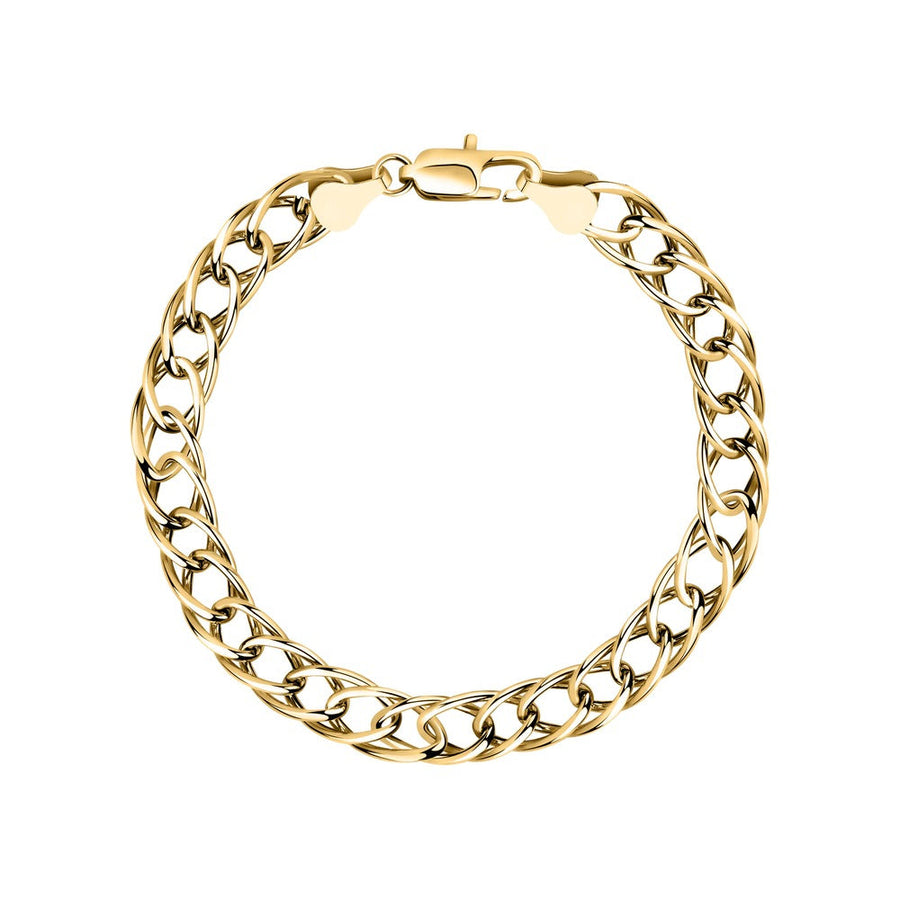 Unisex Intreccio Bold Silver 925 Bracelet