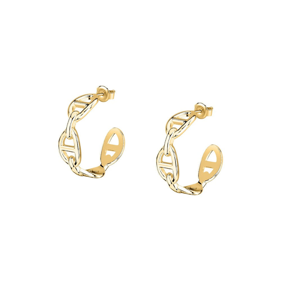 Woman Intreccio Bold Silver 925 Earrings