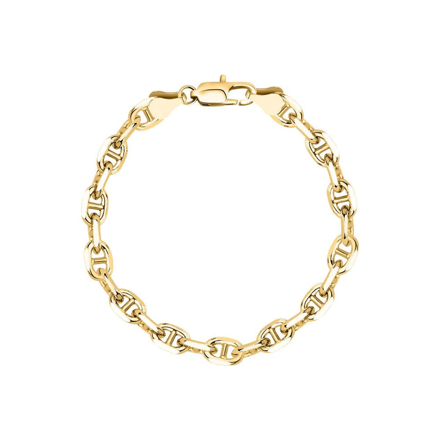 Unisex Intreccio Bold Silver 925 Bracelet