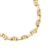 Unisex Intreccio Bold Silver 925 Bracelet