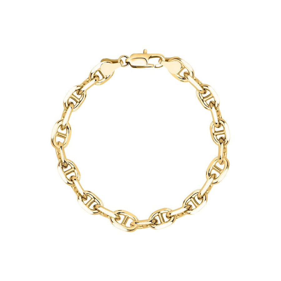 Unisex Intreccio Bold Silver 925 Bracelet