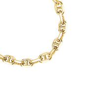 Unisex Intreccio Bold Silver 925 Bracelet