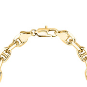 Unisex Intreccio Bold Silver 925 Bracelet