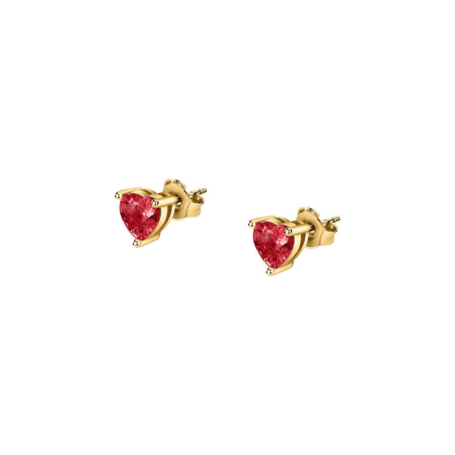 Woman Colorful Love Silver 925 Earrings