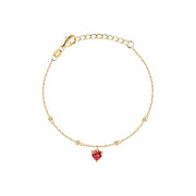 Woman Colorful Love Silver 925 Bracelet