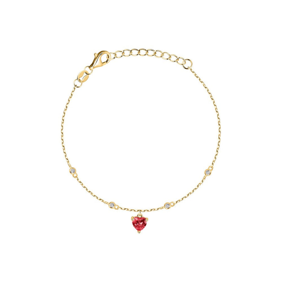 Woman Colorful Love Silver 925 Bracelet