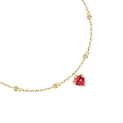 Woman Colorful Love Silver 925 Bracelet