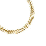 Unisex Intreccio Bold Silver 925 Bracelet