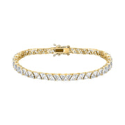 Woman B-Tennis Silver 925 Bracelet