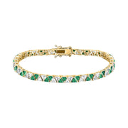 Woman B-Tennis Silver 925 Bracelet