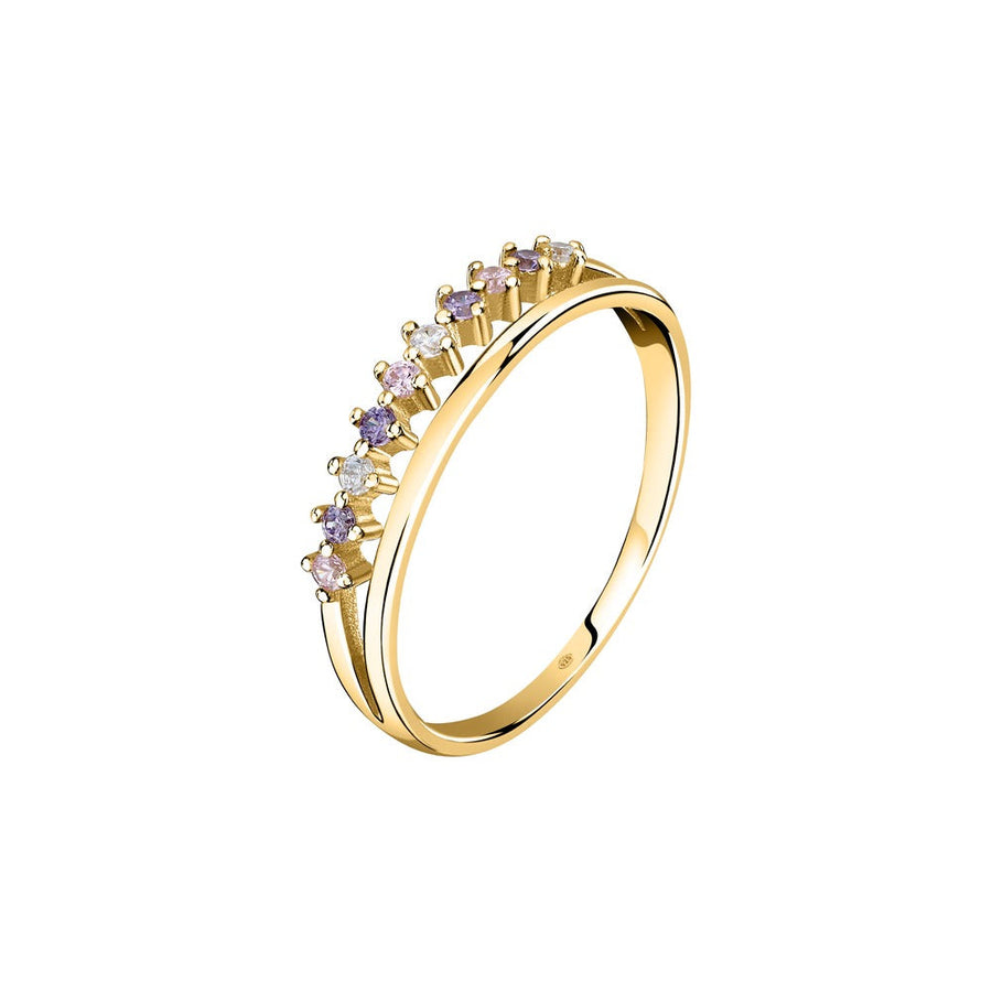 Woman Colorful Silver 925 Ring