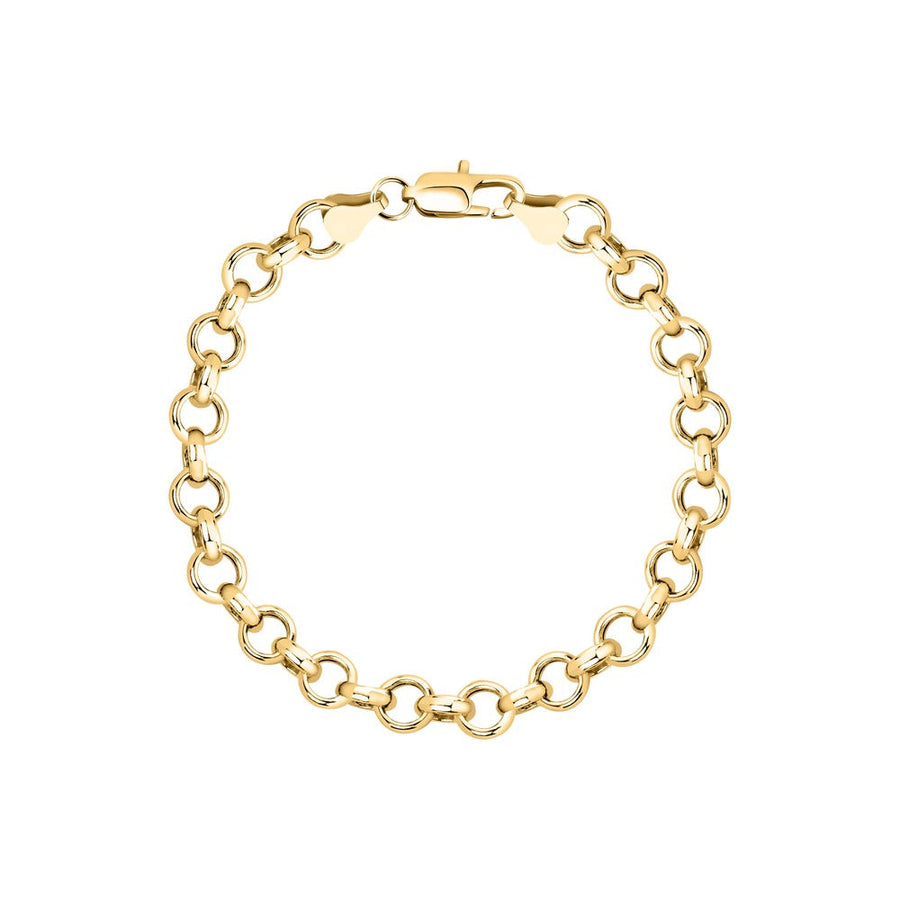 Unisex Intreccio Bold Silver 925 Bracelet