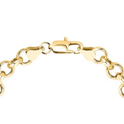 Unisex Intreccio Bold Silver 925 Bracelet