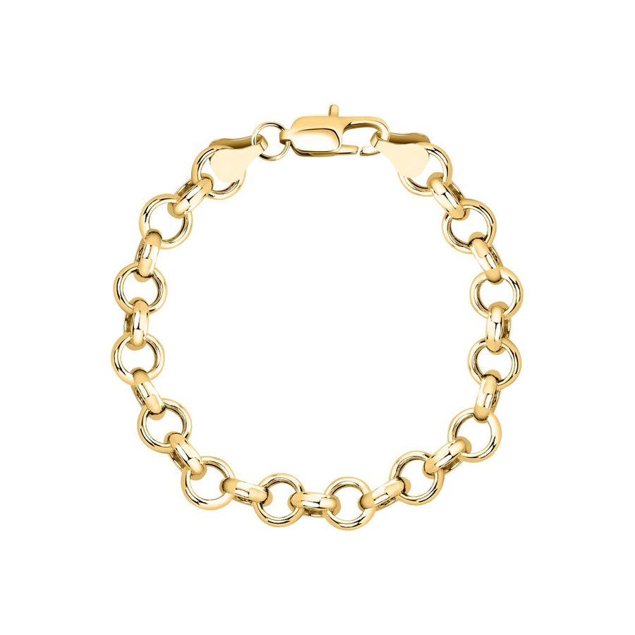 Unisex Intreccio Bold Silver 925 Bracelet
