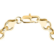 Unisex Intreccio Bold Silver 925 Bracelet