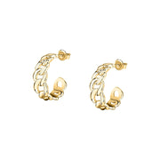 Woman Intreccio Bold Silver 925 Earrings