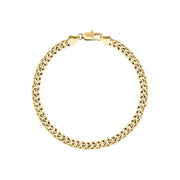 Unisex Intreccio Bold Silver 925 Bracelet
