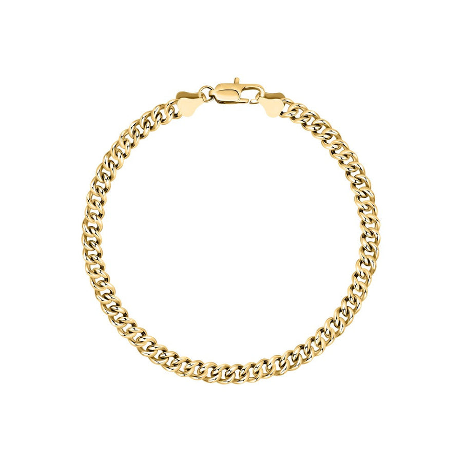 Unisex Intreccio Bold Silver 925 Bracelet