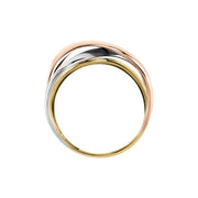 Woman Intreccio Gold 18K Ring