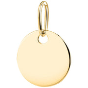 Woman Memory Gold 9K Pendant