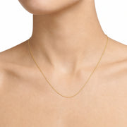 Woman Rolo Gold Anniversary 9K Chain