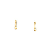Woman Gold Bold Gold Anniversary 9K Earrings
