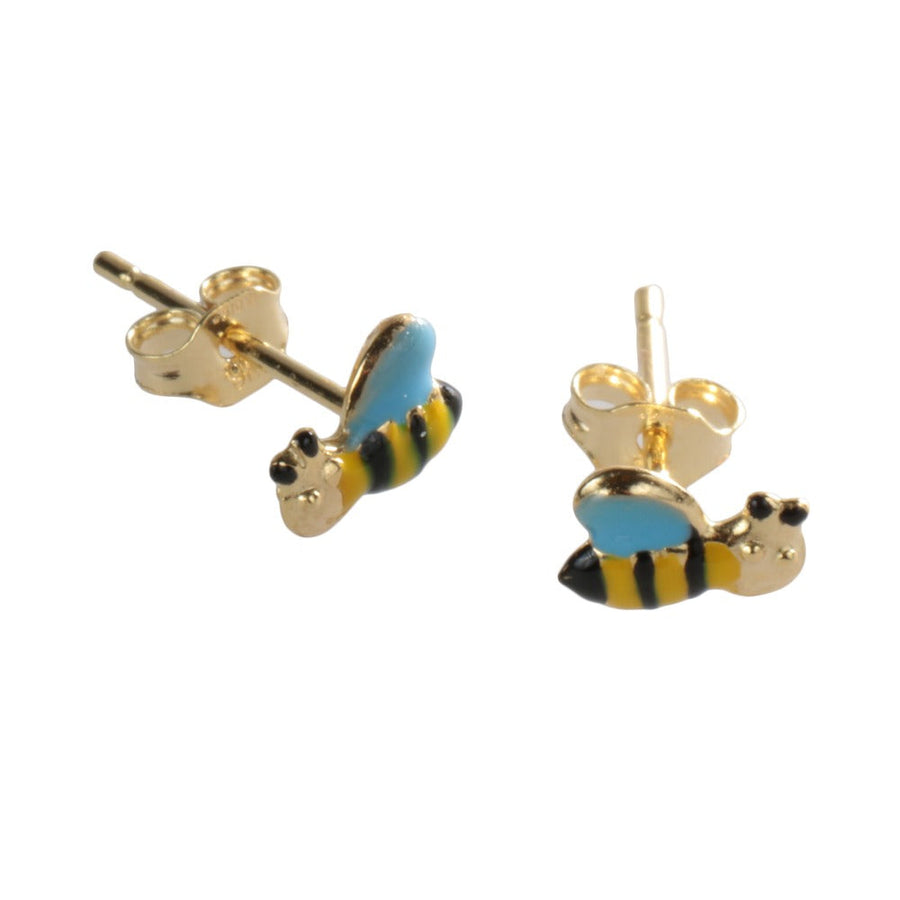 Woman B-Classic Gold Anniversary 9K Earrings