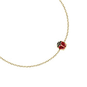 Kids B-Baby Gold Lady Bug 9K Bracelet