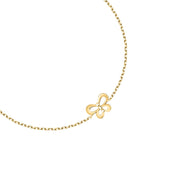 Kids B-Baby Gold Butterfly 9K Bracelet