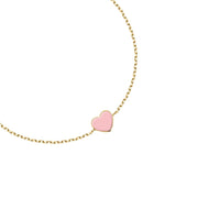 Kids B-Baby Gold Heart 9K Bracelet