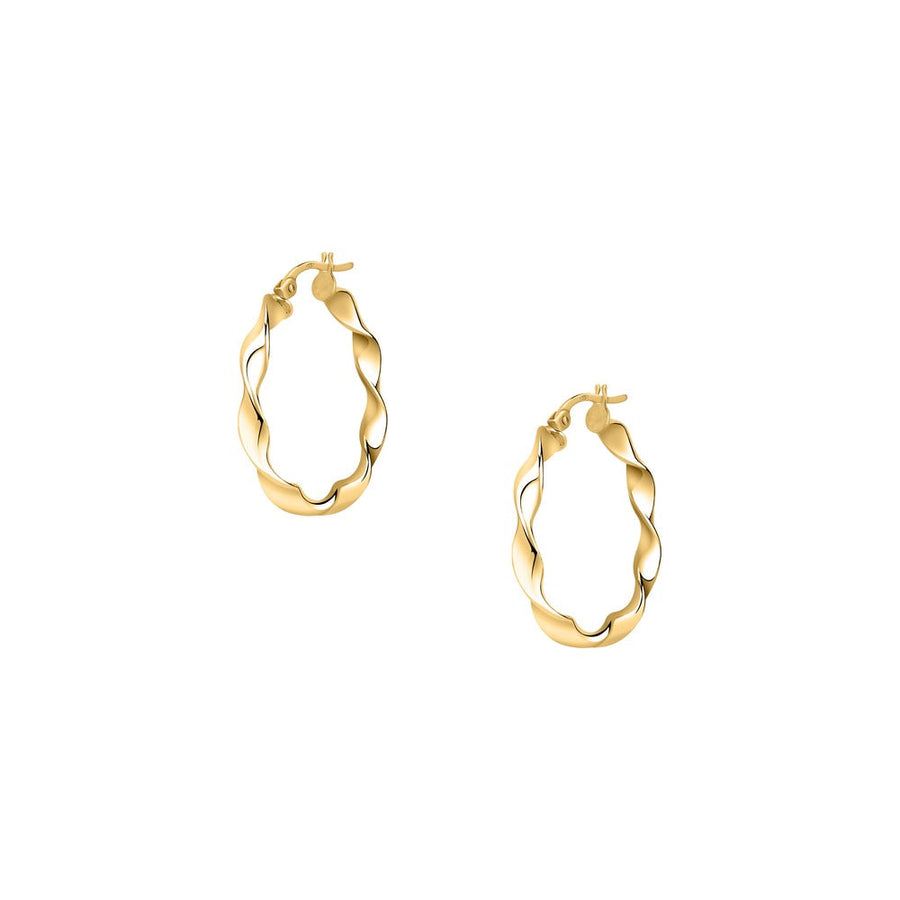 Woman Creole Gold Anniversary 9K Earrings