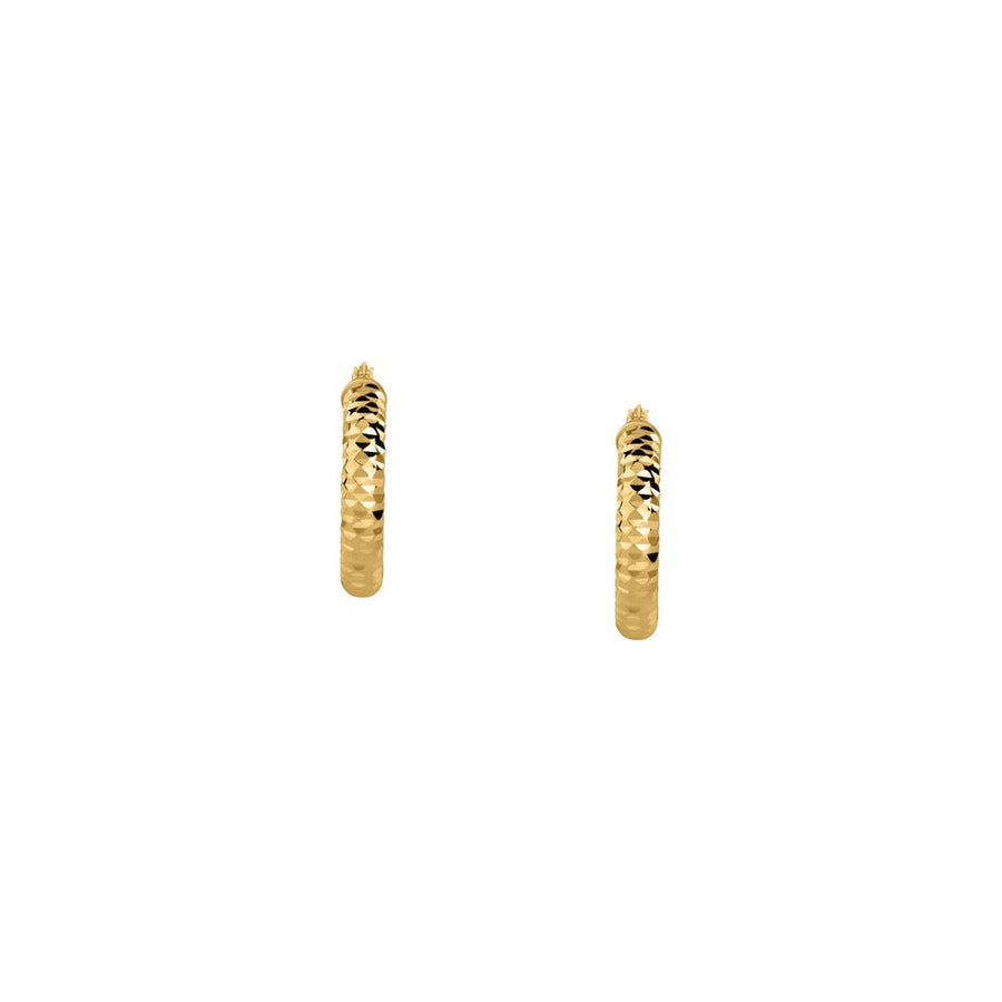 Woman Creole Gold Anniversary 9K Earrings