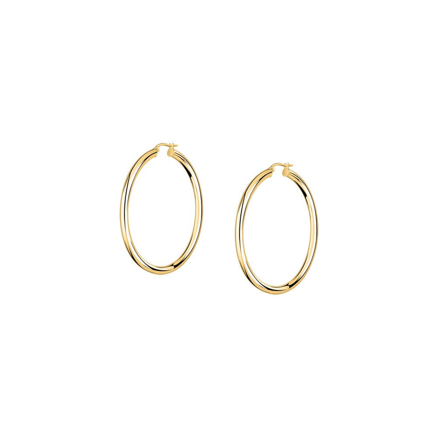 Woman Creole Gold Anniversary 9K Earrings