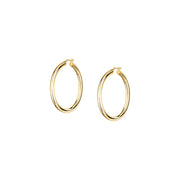 Woman Creole Gold Anniversary 9K Earrings