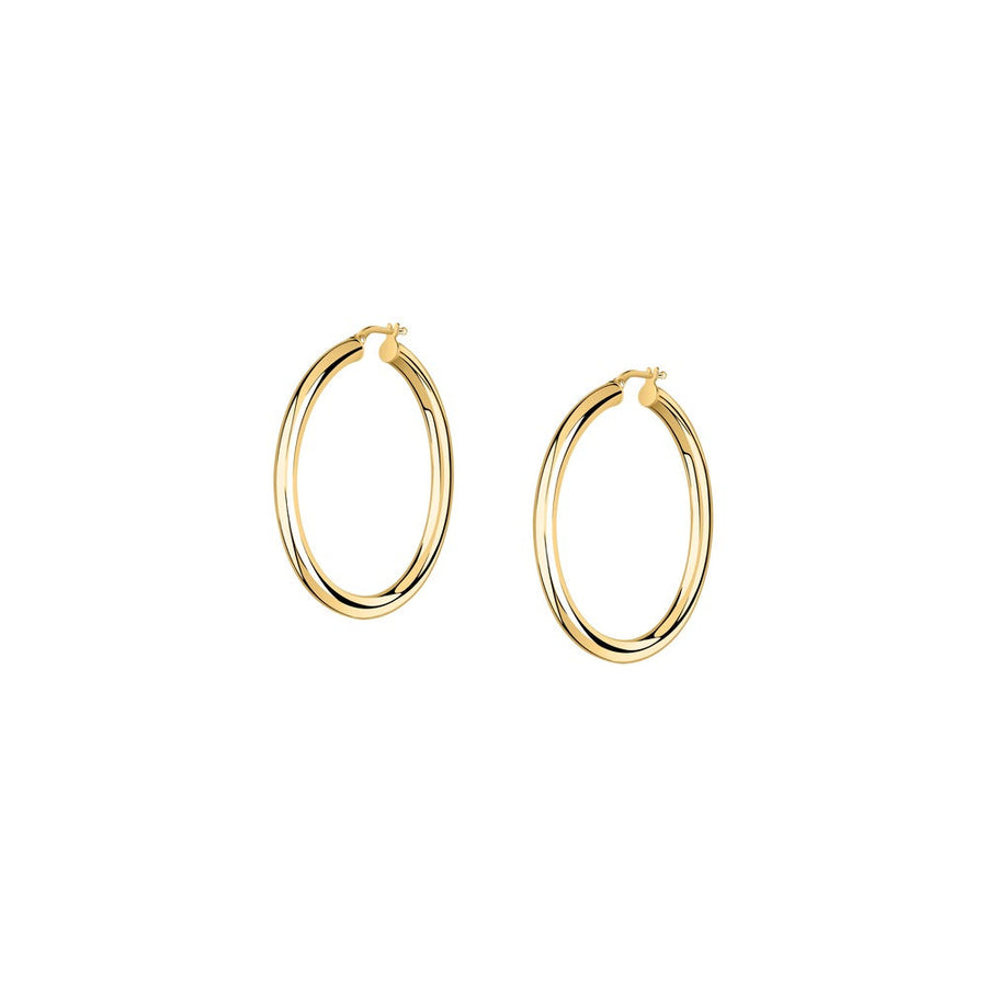 Woman Creole Gold Anniversary 9K Earrings