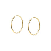 Woman Creole Gold Anniversary 9K Earrings