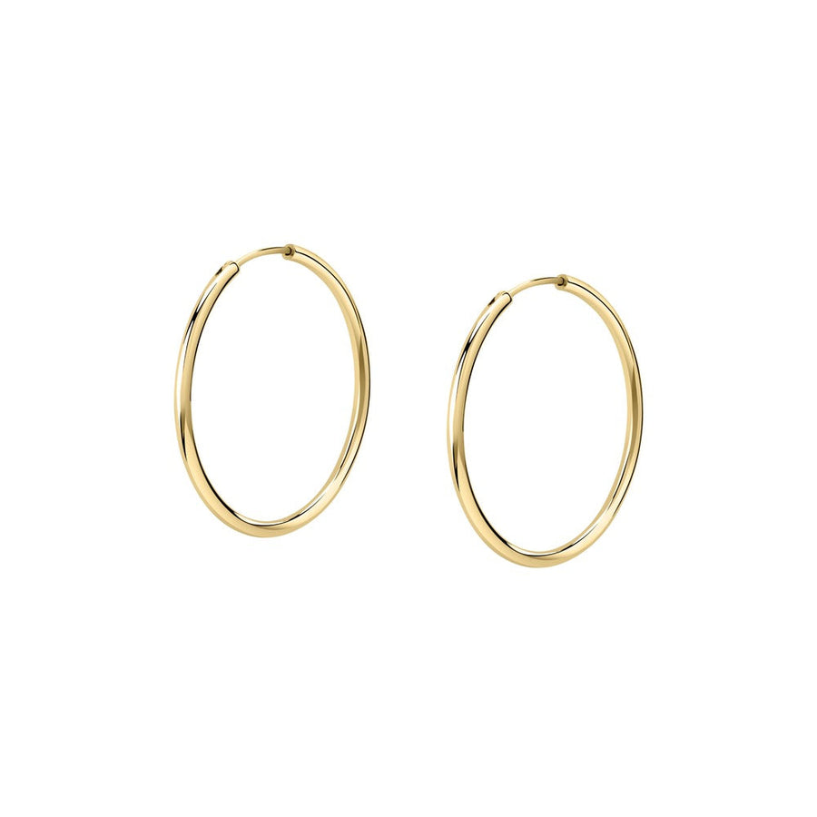 Woman Creole Gold Anniversary 9K Earrings