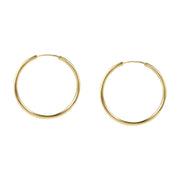 Woman Creole Gold Anniversary 9K Earrings
