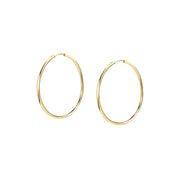 Woman Creole Gold Anniversary 9K Earrings