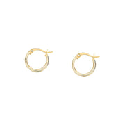 Woman Creole Gold Anniversary 9K Earrings