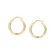Woman Creole Gold Anniversary 9K Earrings