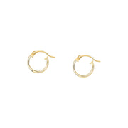 Woman Creole Gold Anniversary 9K Earrings