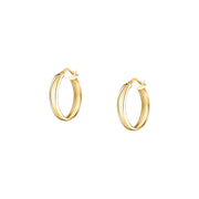 Woman Creole Gold Anniversary 9K Earrings